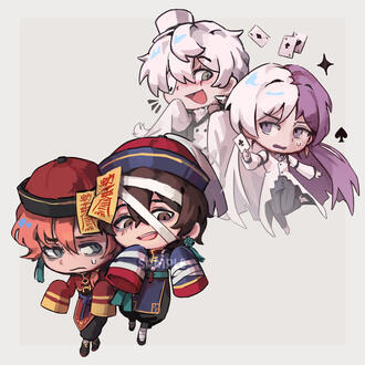 [20.05.25] Soukoku &amp; NikolaiSigma keychains concept art