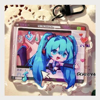 [finished] Miku Shaker (collab x melody charms manufacturer)