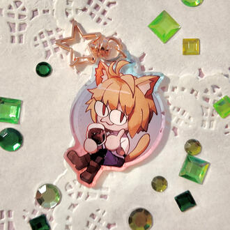 [finished] Neco arc keychain
