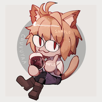 [27.10.24] Neco arc keychain Concept art
