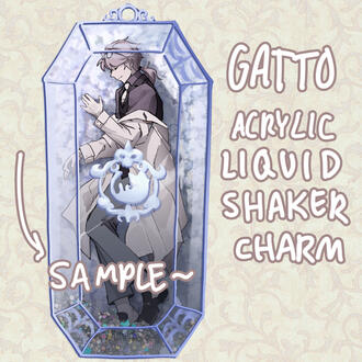 [03.11.23] Gatto Acrylic Keychain Concept Art