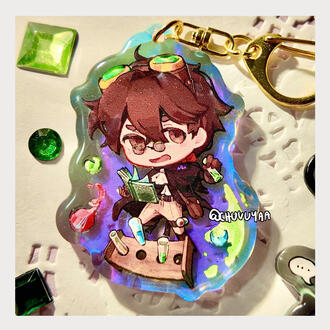 [finished] Iris OC keychain (collab x paran_crafts manufacturer)